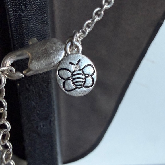 Silver Tone Bella Uno Drop “Y”Style Necklace - Picture 8 of 12